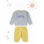 CONJUNTO BEBE VERANO MANGA LARGA YATSI